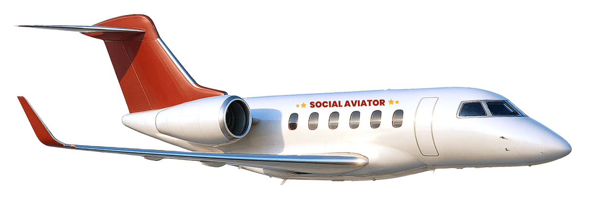 Social Aviator Plane